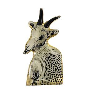 Vintage Abraham Palatnik Lucite Billy Goat Figurine Antelope Brazil MCM